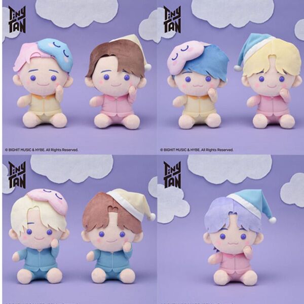 TinyTAN ほわぽて Mぬいぐるみ sweet dreams コンプセット