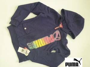  new goods PUMA Puma * navy blue navy parka jacket navy blue navy parka jacket M...130 corresponding 