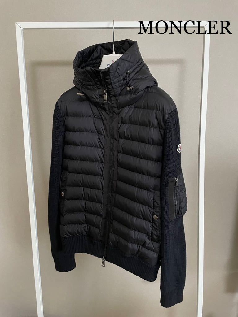 モンクレール MONCLER ハイブリッドダウンニット 21年〜22年秋冬 付属