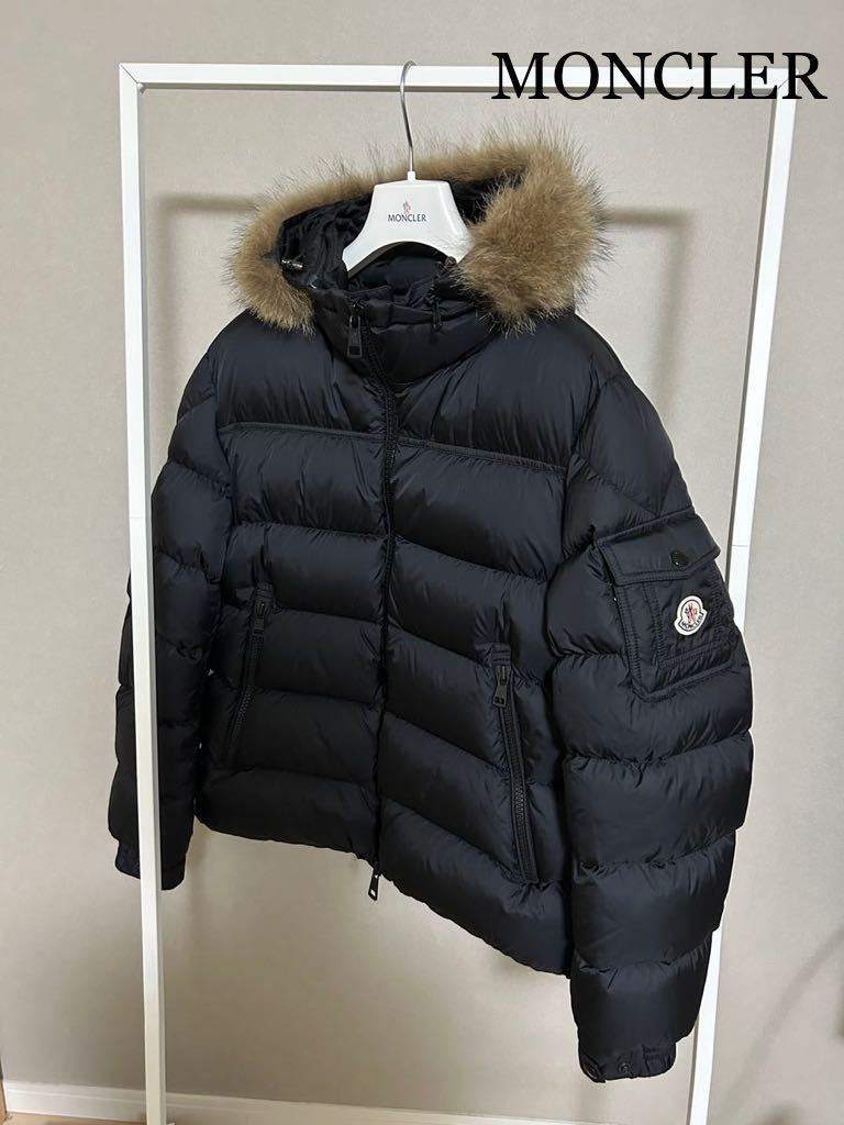 モンクレール MONCLER リアルコヨーテファーMA-1フーデッドダウン