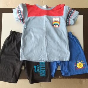 半袖Tシャツ サイズ95 ハーフパンツ サイズ90 3点セット