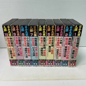 F21♪日本民謡大鑑 カセットテープ 9本セット 唄入り★秋田おばこ ソーラン節 花笠音頭 相馬盆歌★230629