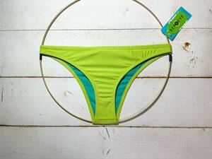 【即決】speedo スピード 女性用 ビーチバレー ビキニ ショーツ 水着 ブルマ Acid Lime 海外M