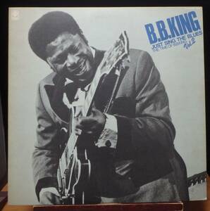 【BB232】B.B. KING「Just Sing The Blues - The Time Of B.B.King Vol.2」, JPN mono Compilation　★モダン・ブルース
