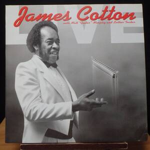 【BB139】JAMES COTTON「Recorded Live At Antone's Night Club」, 88 GERMANY Original/白盤　★モダン・シカゴ・ブルース