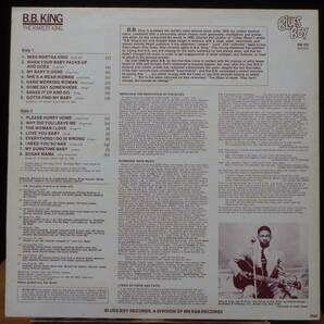【BB227】B.B. KING「The Rarest King」, 81 SWEDEN mono Compilation ★モダン・ブルースの画像2