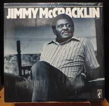 【BB208】JIMMY McCRACKLIN「High On The Blues」, 80 US Reissue/シュリンク　★ウエスト・コースト・ブルース/R&B_画像1