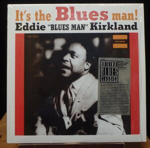 【BB151】EDDIE “Blues Man” KIRKLAND「It's The Blues Man!」, 87 US Reissue/Remastered/シュリンク　★シカゴ・ブルース