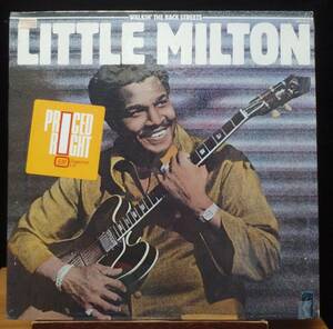 【BB268】LITTLE MILTON「Walkin' The Back Streets」, 81 US Original/シュリンク　★モダン・ブルース/ブルースン・ソウル