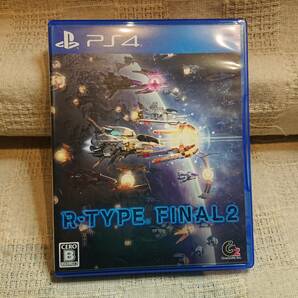 美品[Yk] PS4 Play Station 4 R-TYPE FINAL 2 アールタイプ 限定版 PS4版ソフト オフィシャルアートブック CD アクリルキーホルダーの画像3