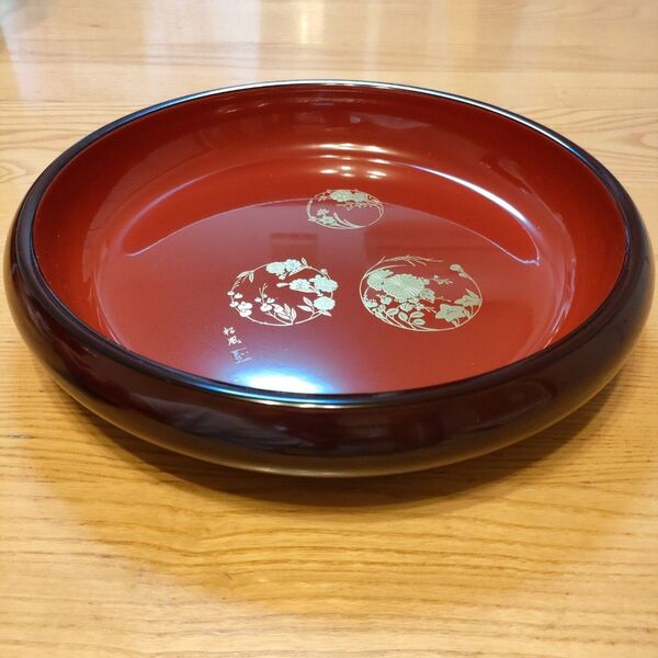 菓子器 菓子鉢 会津塗 会津漆器 盛鉢 10号