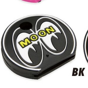 送料65円！　アイボール キー キャップ　MoonEyes　BK