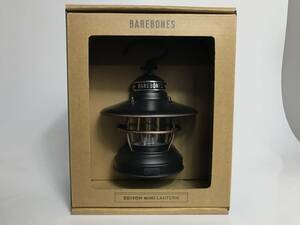 □新品 未開封 Barebones living ベアボーンズ Mini Edison Lantern ミニエジソンランタンLED アンティークブロンズ 電池式 単三電池2本 