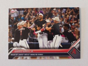 topps now card Lourdes Gurriel JR. Arizona Diamondbacks #293 MLB 2023 トップスナウ カード ルルデス・グリエル ダイヤモンドバックス