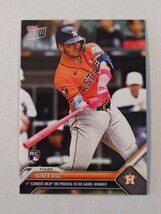 topps now card Yainer Diaz Houston Astros #291 MLB 2023 トップスナウ カード ジャイネル・ディアス ヒューストン・アストロズ_画像1