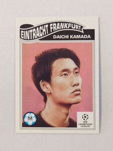 Topps JP 鎌田大地 - UCC Living Set Card #545 - Daichi Kamada フランクフルト Eintracht Frankfurt 日本代表 直筆サインなし no auto C