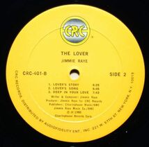 Soul◆USオリジ◆Curtis Mayfield運営のマイナーレーベル作品◆Jimmie Raye - The Lover◆CRC / CRC-401◆超音波洗浄_画像4