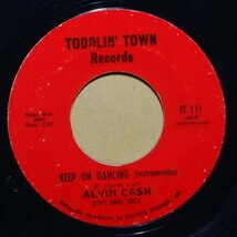 Funk◆USオリジ◆Alvin Cash / Scott Bros. Orch. - Keep On Dancing◆Phase N' Rhythmネタ◆TT 111◆7inch/7インチ/試聴/超音波洗浄_画像2