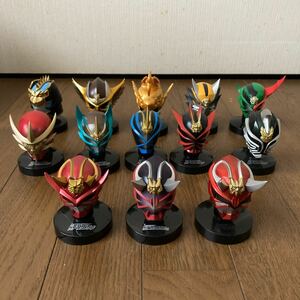 マスクコレクション 仮面ライダー響鬼系13種セット　響鬼/紅/装甲/轟鬼/裁鬼/弾鬼/鋭鬼/歌舞鬼/凍鬼/煌鬼/西鬼/羽撃鬼/朱鬼