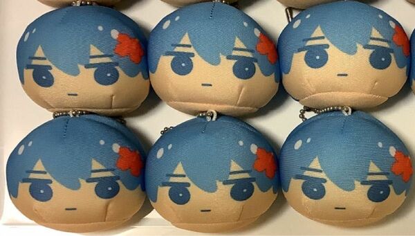 おまんじゅうにぎにぎマスコット　Free! アニメ　おまんじゅう　グッズ　ハイビスカス　七瀬遙 