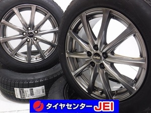 17インチ クムホ 215/60R17 7J+48 100 フォレスター 新古スタッドレスタイヤホイール【4本セット】送料無料(ASA17-0616）