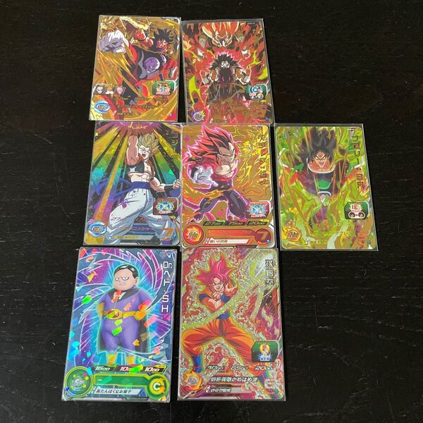 ドラゴンボールヒーローズカード7枚