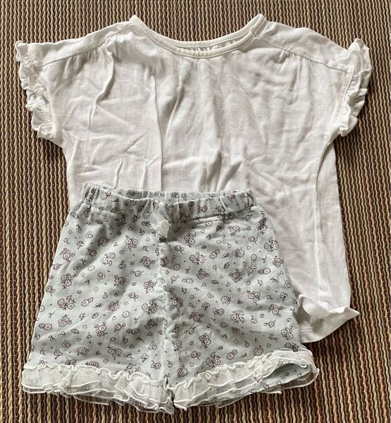 ユニクロ Tシャツ アプレレクール ショートパンツ セット