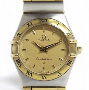 美品 良品 オメガ OMEGA コンステレーション レディース 腕時計 コンビ K18YG×SS