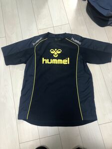 中古品メンズ hummelヒュンメルシャツ半袖Tシャツ プラクティスシャツ