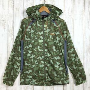 MENs L マーモット コンパクト ウィンドシェル フーディ Compact Windshell Hoody カモ柄 ナイロン ジャケット MAR