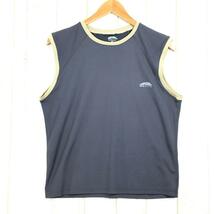 MENs S ゴーライト クイックドライ スリーブレス シャツ QuickDry Sleeveless Shirt ノースリーブ タンクトップ ブラ_画像1