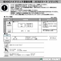 ロックペイント プロタッチ 調色 ニッサン EBB プレミアムコロナオレンジ(PM)　2kg（希釈済）Z26_画像8