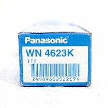 《L03929》Panasonic パナソニック 埋込C付テレホンモジュラジャック 6極2心 フル端子 5個入3箱セット WN4623K 未使用品(未開封)■_画像3