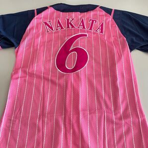未使用 日本ハム ファイターズ 中田 ユニフォーム ガールズ ピンク 中田翔