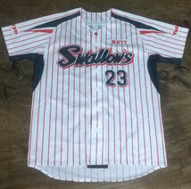 [値下げ交渉] 2013-2015年 東京ヤクルトスワローズ 背番号23 山田 検) 2014 TOKYO YAKULT SWALLOWS 哲人 トリプルスリー サムライジャパン_画像5