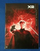 &★ヒーロー洋画DVD★「X-MEN2 」ultimate edition(2003米）吹替版★パトリック・スチュアート/ヒュー・ジャックマン/ハル・ベリー他★USED