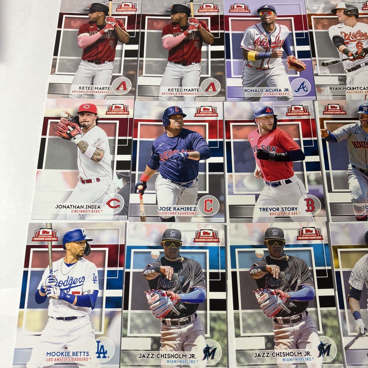 100円スタート！ ] Topps MLB 2022 trading card day 30枚+2種セット