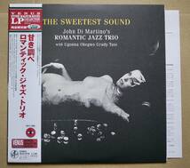 LP : 新品未使用 John Di Martino's Romantic Jazz Trio / The Sweetest Sound 帯付 Venus 180g重量盤 TKJV-19136 red vinyl_画像1