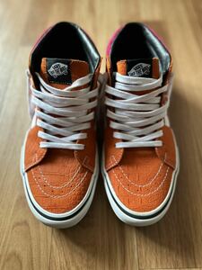 SUPREME Vans Crocodile Suede Sk8 Mid RUST US9替紐付き シュプリーム バンズVANS