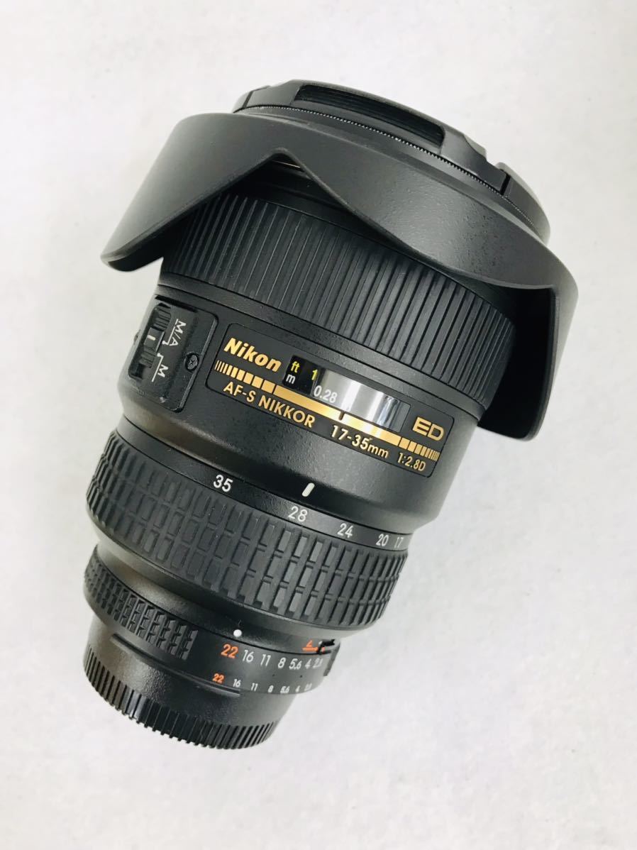 Nikon ニコン AF-S Nikkor ED 17-35mm f2.8D 美品 ケース付き