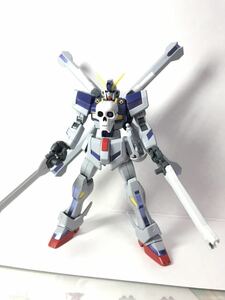 HG 1/144 ガンダムビルドファイターズ クロスボーンガンダム魔王　完成品 組立済み　ガンプラ