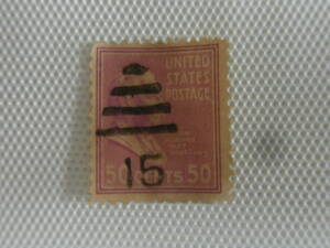  foreign stamp used single one-side America .. country ⑪