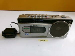 (S-1226)SONY radio CFM-120TV Junk 