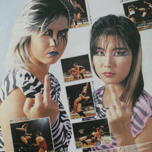 全日本女子プロレス・パンフレット サバイバル・ウォードリーム'87記念号 小倉由美、永堀一恵、鈴木美香、小松美加、ブル中野、コンドルの画像7