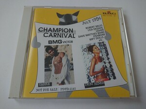 CHAMPION CARNIVAL JULY 1996★ロバート・マイルス/デイヴ・マシューズ・バンド/ フィッシュボーン/リサ・エクダール/デヴィッド・ボウイ