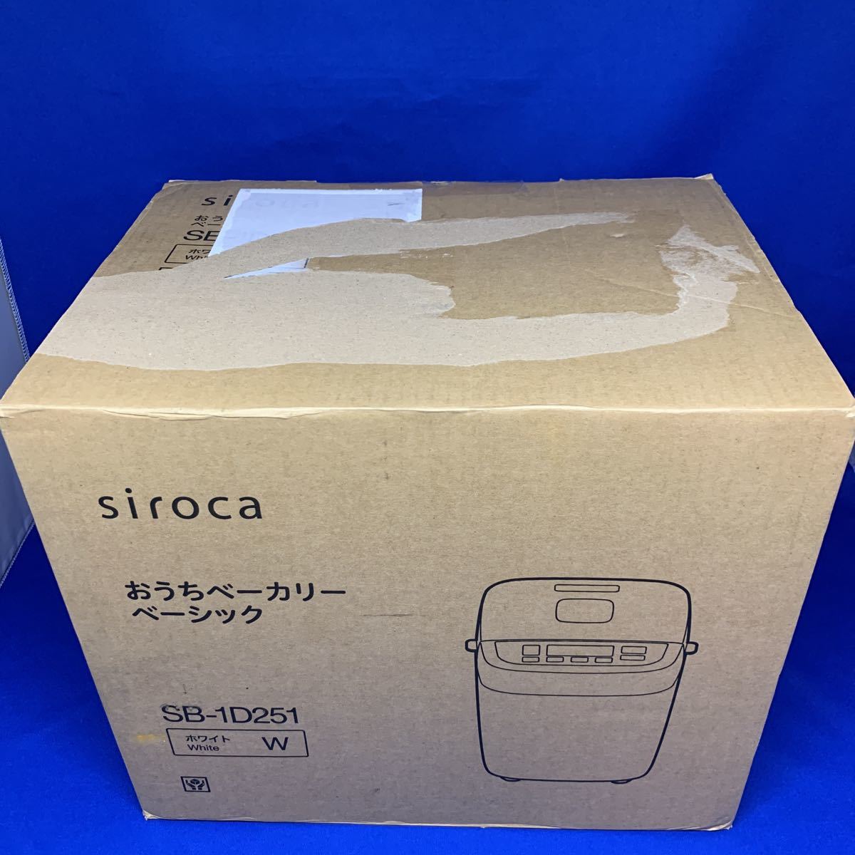 siroca SB-1D251 WHITE 新品未開封 ホームベーカリー｜PayPayフリマ