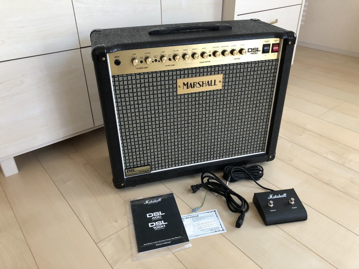 ヤフオク! -「marshall dsl40c」(コンボ) (ギターアンプ)の落札相場