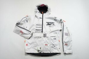 中古 20/21 Mtn,Rock Star PLAN B PROJECT PULL OVER JK メンズMサイズ スノーボードジャケットウェア マウンテンロックスター