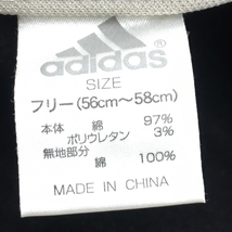 アディダス ハンチング帽 ピンク×ブラウン チェック柄 コットン97％ フリー（56-58㎝） ゴルフウェア adidas_画像7