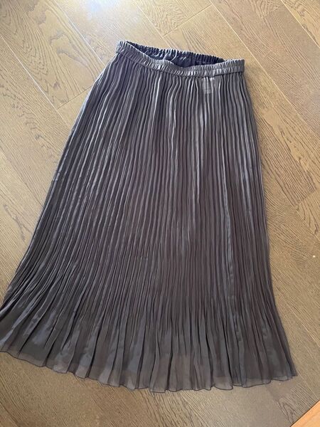 シフォンプリーツスカート 美品